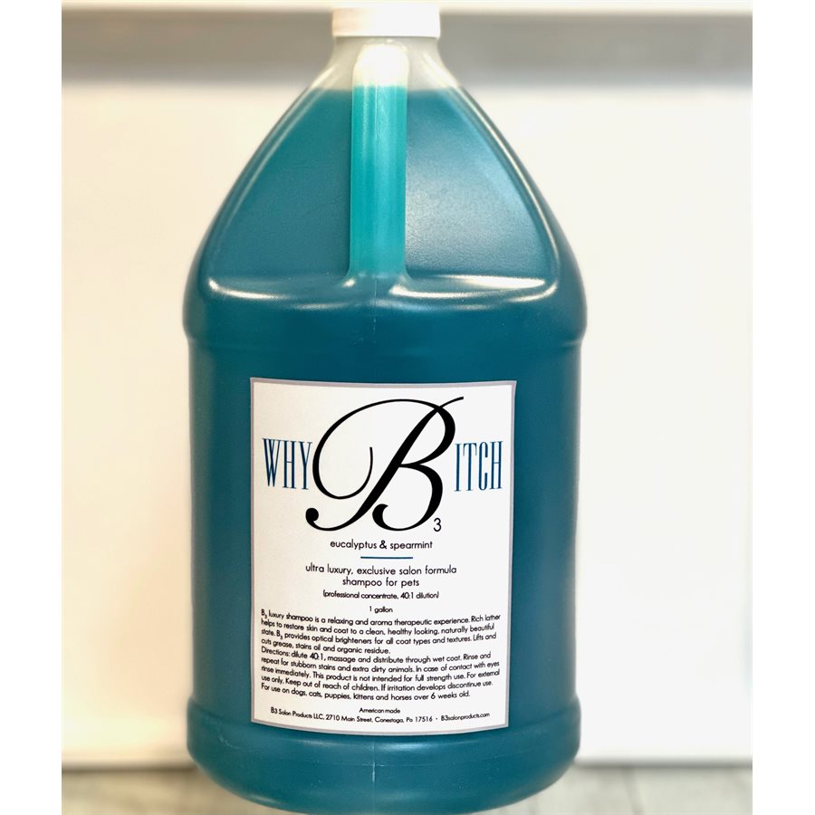 B3 Why Bitch Shampoo 1 gal 40 1