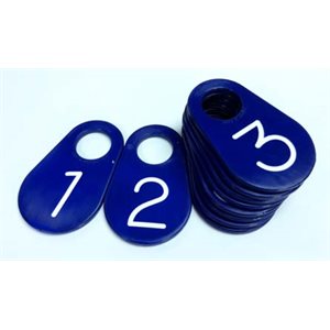 Tag Neck Blue #15