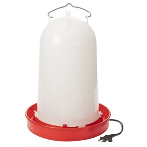 Abreuvoir a volaille chauffant 3.3 gal